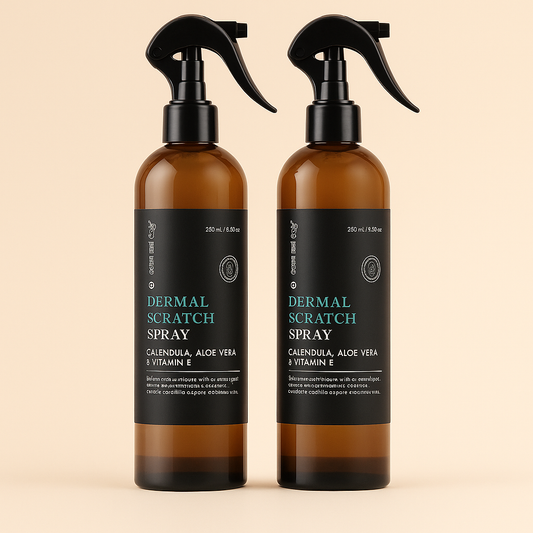 Dermal Scratch Spray for Dogs — Aloe Vera, Calendula & Vitamin E