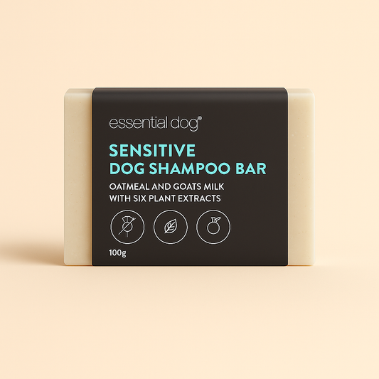 Solid Dog Shampoo Bar — Oatmeal, Lavender & Geranium